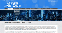 Desktop Screenshot of newyorkcruisetickets.com
