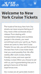 Mobile Screenshot of newyorkcruisetickets.com